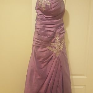 Promdress/evening/wedding/quinceanera/lilac purple